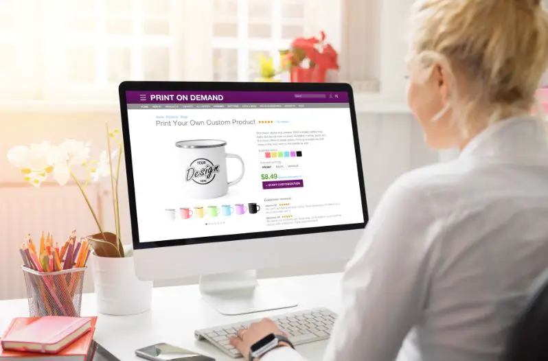 sublimation design on screen