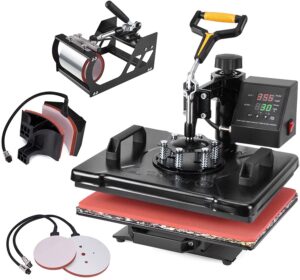 8 Best Heat Press Machines for Sublimation Printing Slendor 5 In 1 Heat Press Machine