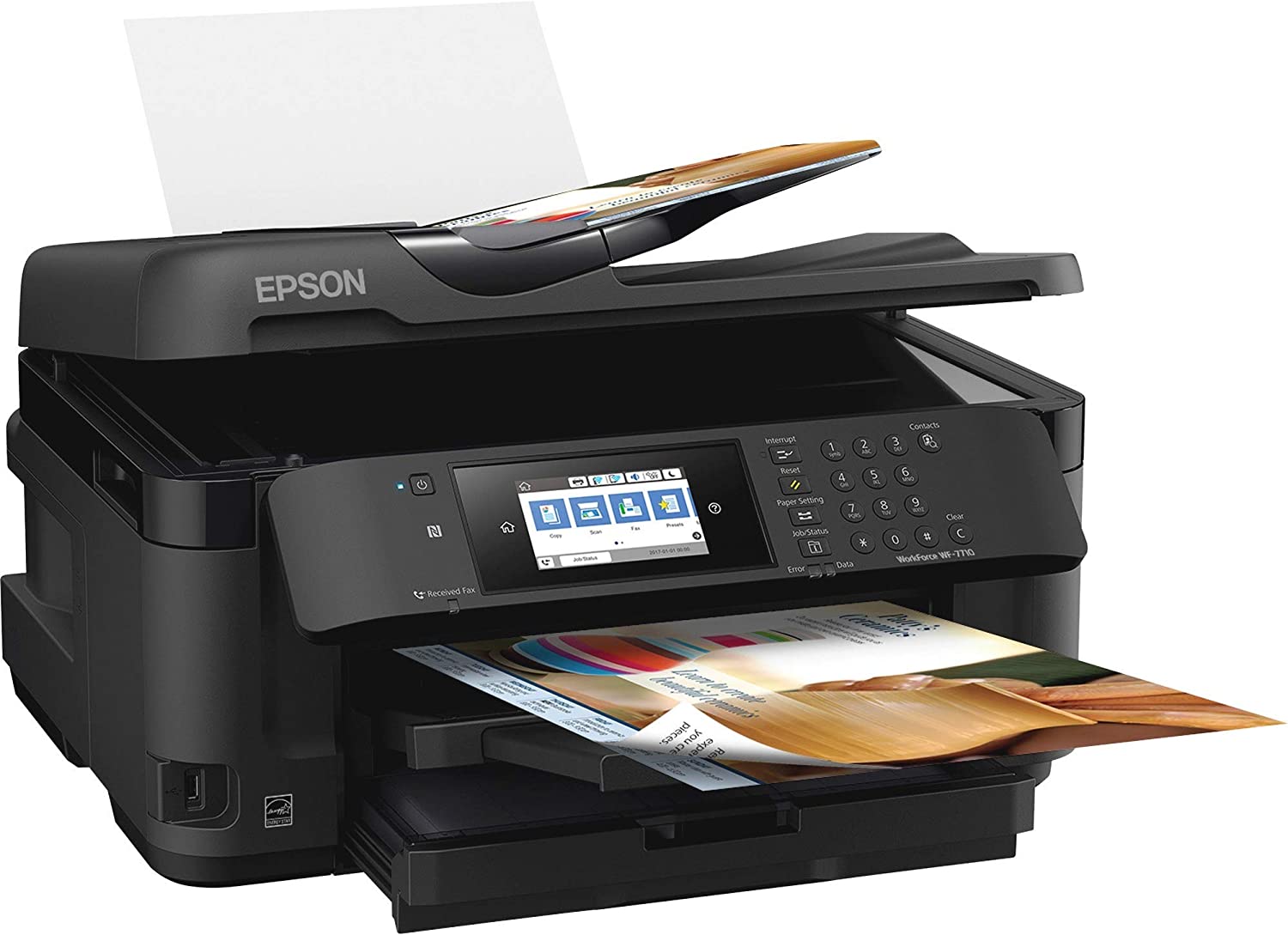 epson workforce wf-7710 sublimation printer