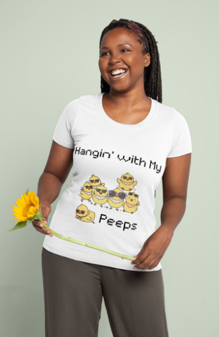 Easter sublimation matching family shirts with peeps design